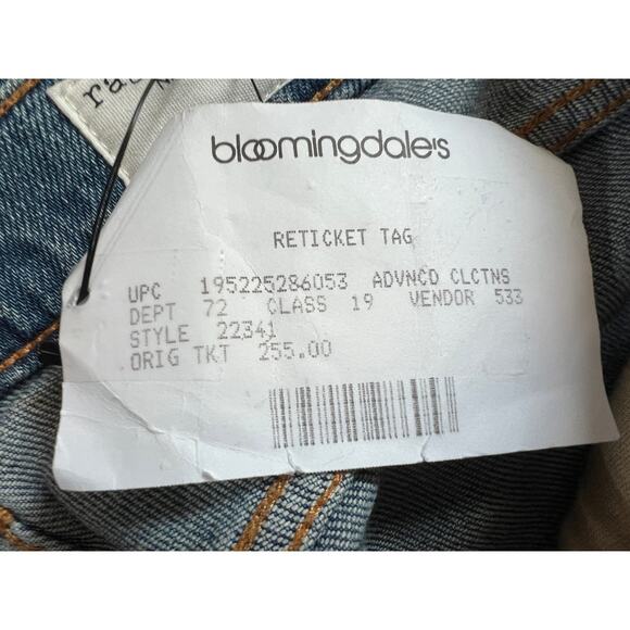 RAG & BONE JEANS WOMENS SIZE 29 PEYTON MID-RISE BOOTCUT LEG HUNTLEY BLUE NEW - Picture 12 of 13